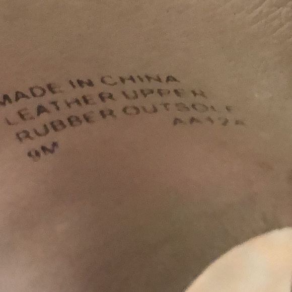 MICHAEL KORS GABI Mule Mocha Leather Wedges 9M - Picture 10 of 11